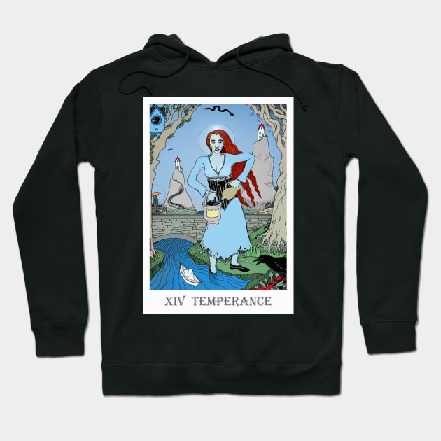 Tarot Temperance Hoodie by christoph